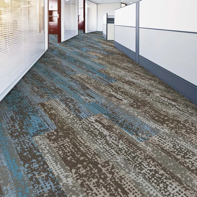 2023 Floor Tiles Eco Carpet Grey Carpet Tiles 25*100 Cm Carpet Tiles With Modern