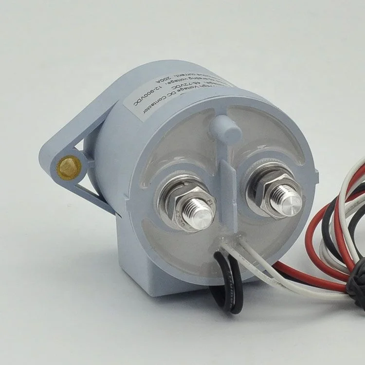 
Hermetically sealed 48V 72V EV200 400V 200A relay 