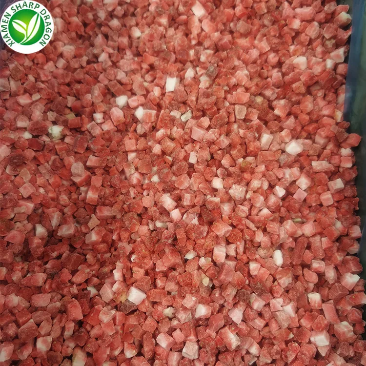 Bulk fruit pulp production price iqf frozen strawberry specifications of price