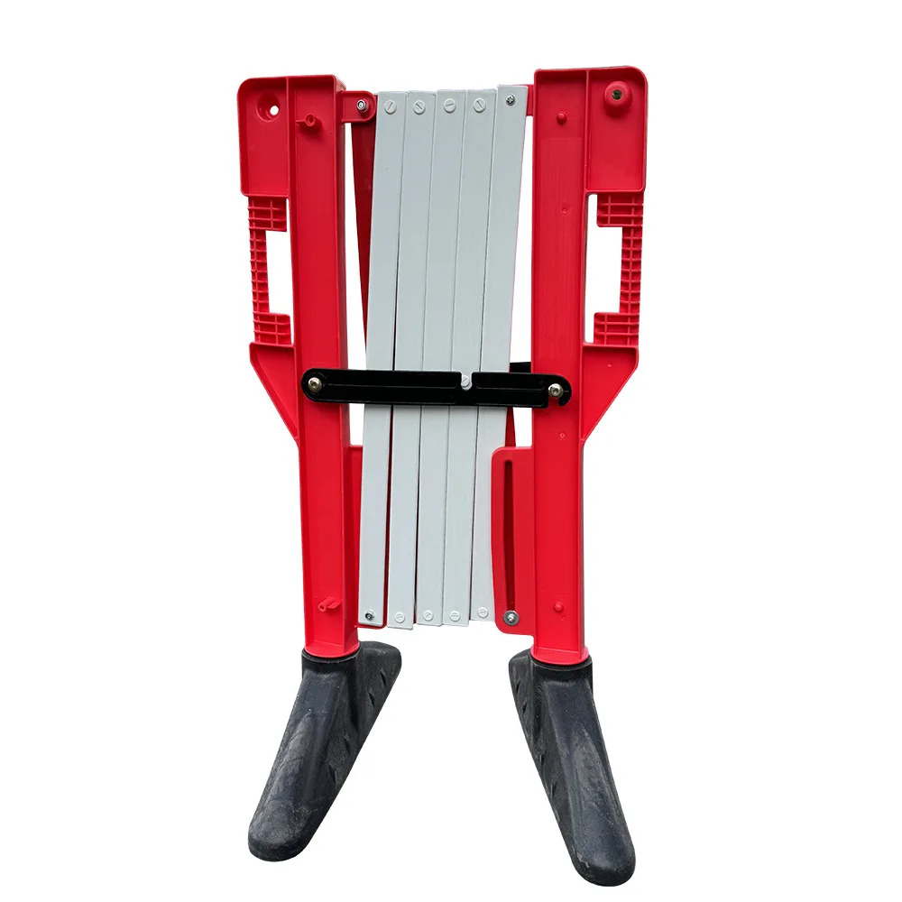 Portable Construction PVC Fence Isolation Belt Movable Plastic Folding Guardrail Telescopic Water-Filled Steel Traffic Barriers