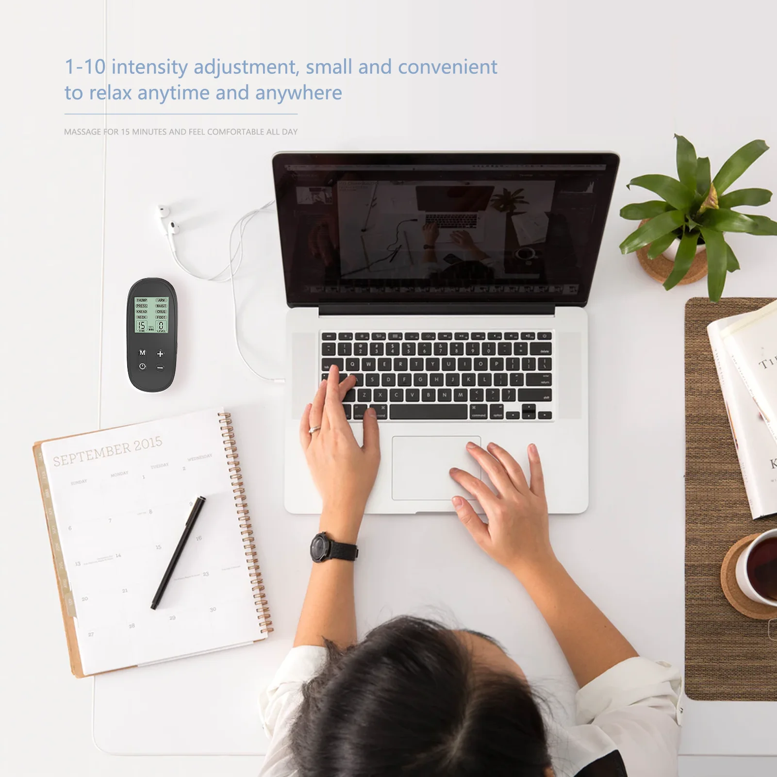 Wholesale Pain Relief Health Herald Pulse Digital Massage Machine Full Body Muscle Stimulator Electric Therapy Massager