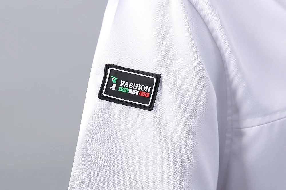 
Factory Supply Restaurant Kitchen Cookwear Chef Cook Uniform Chef Jacket Coat short sleeve 