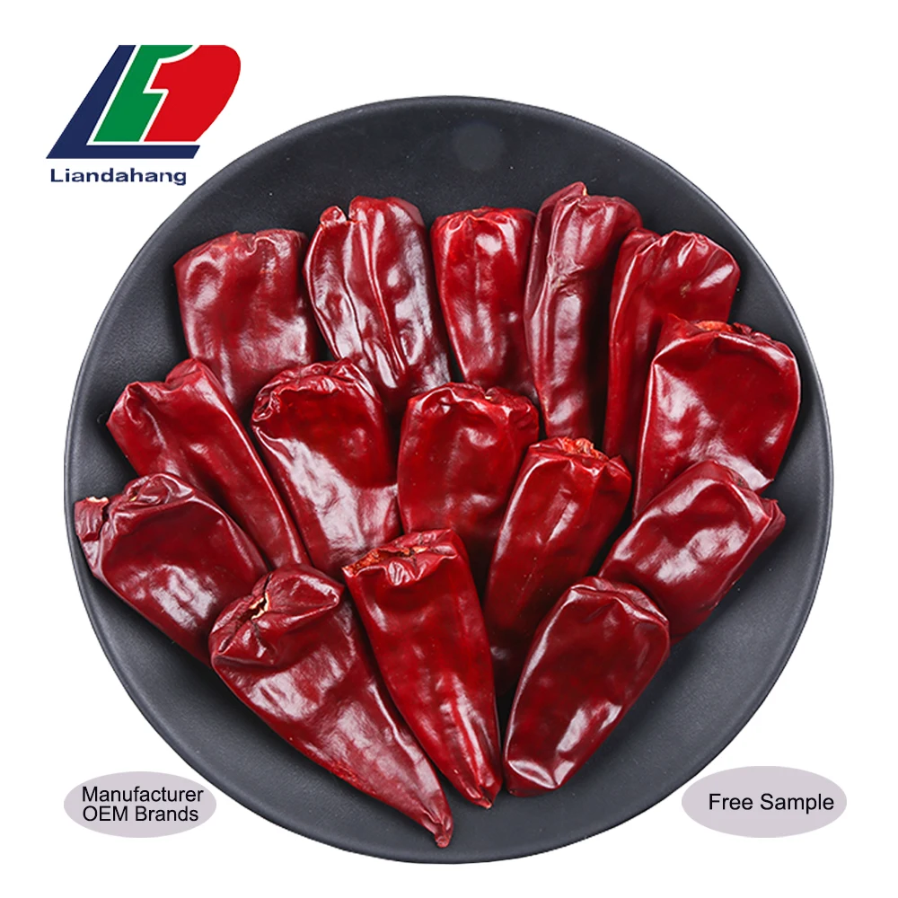 Yi Du Red Chili Pepper Dried Whole Capsicum Chilli with Stick Pattern Raw Herb & Seed Spice Preserved by Water
