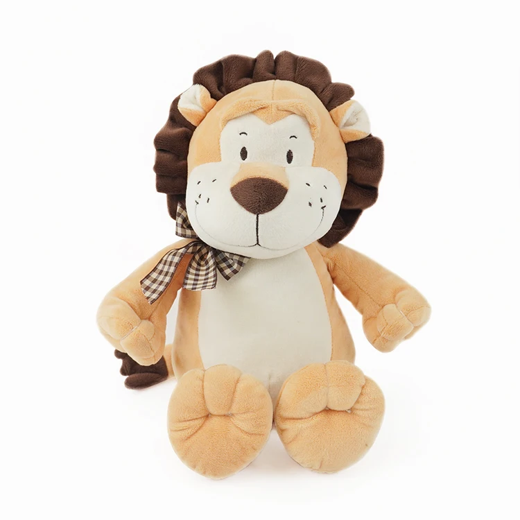 New arrivals customized fabric customized light Brown lion stuffed & plush toys