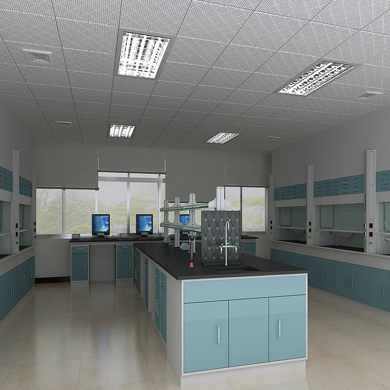 OEM Chemical Laboratory Furniture Cabinets Manufacturer Laboratory With Sink Chemistry Table