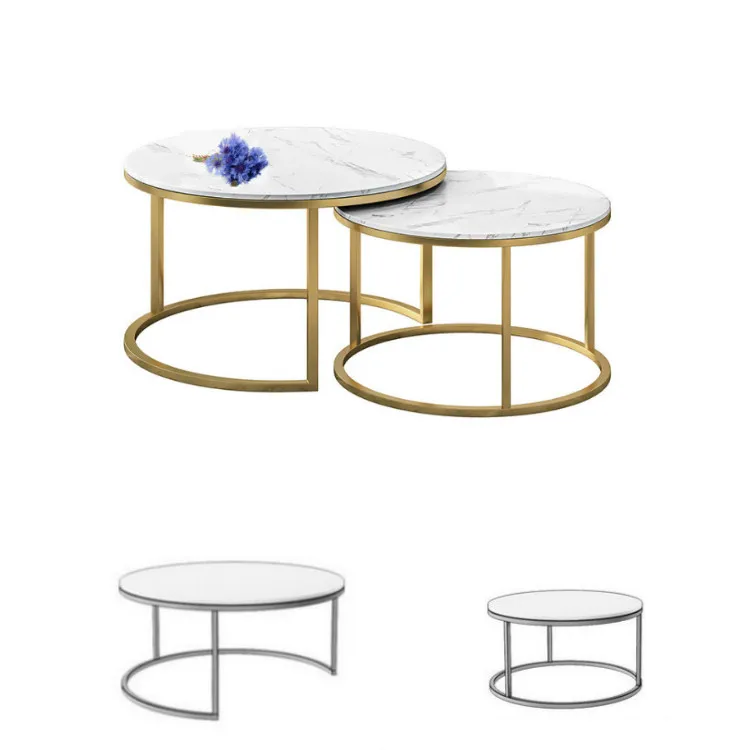 Professional Marble Living Room Table Set Ceramic Coffee Table Room Material Customized Coffee Table Living Room made in China