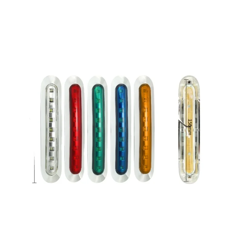 Factory wholesale 12v 24v led side marker light indicator lamp for trailer car truck lorry