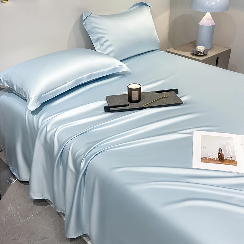 Custom Wholesale Solid Soft Breathable Home Textiles 100% Lyocell Tencel Bedding Fabric for bedsheet