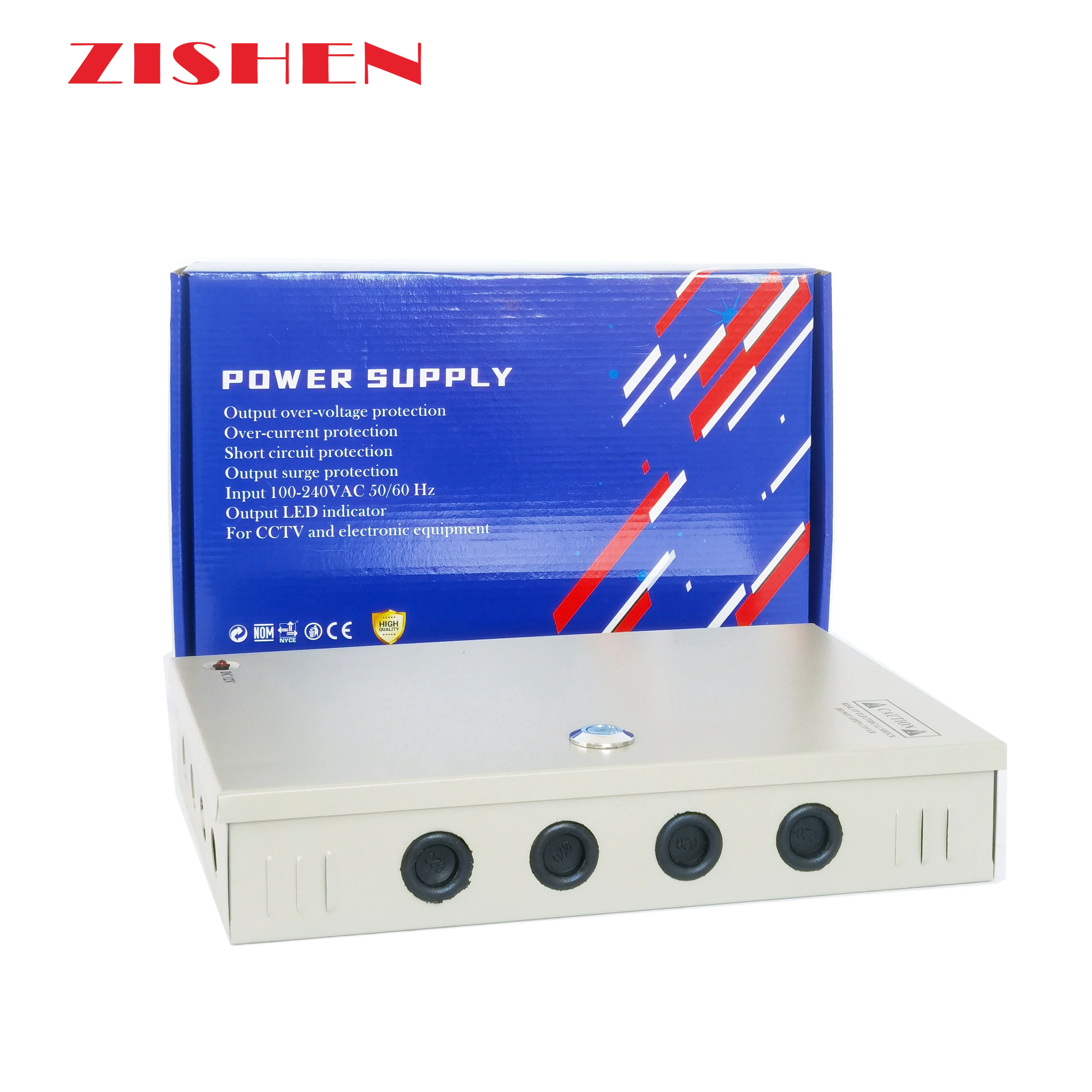360W 12V 30A For cctv camera LED Stripes Lights Switching Power Supply 18CH Power adapter
