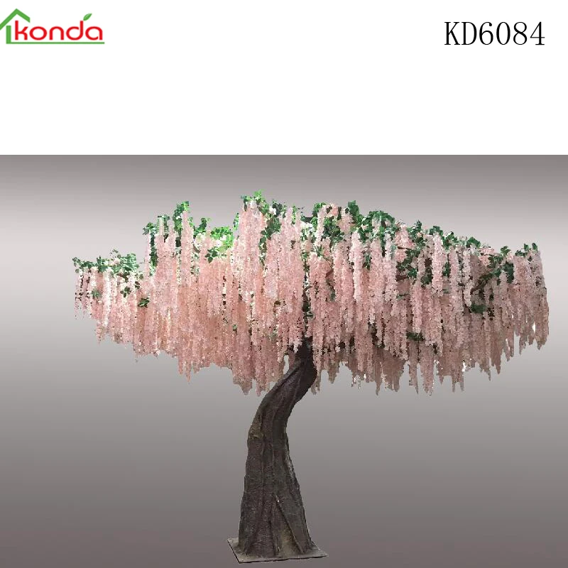 large customized size ornamental bean flower tree artificial tree for wedding