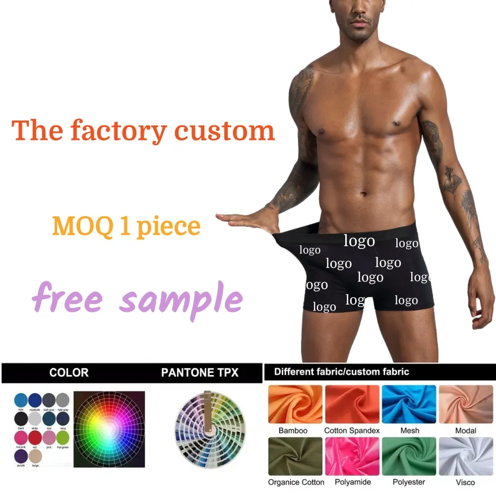Factory price durable breathable printed boxers for young men