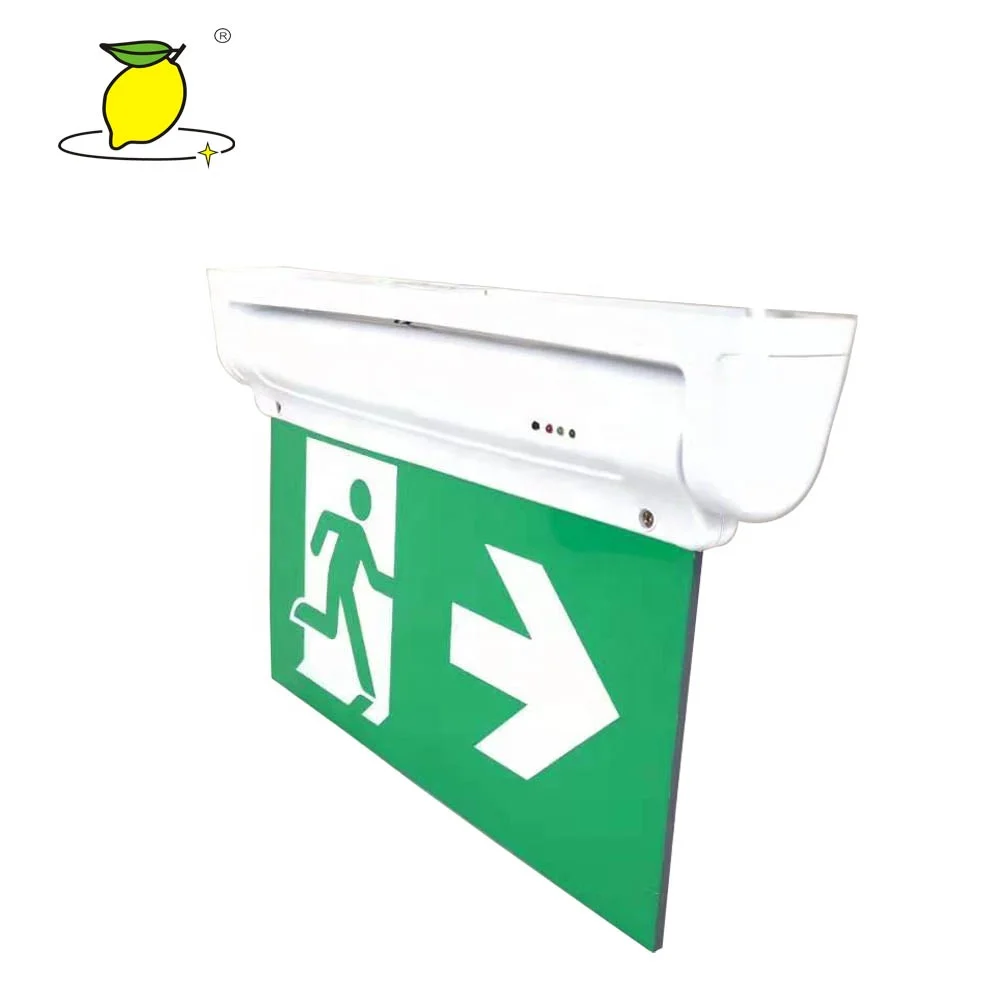 Emergency exit sign Factory Manufacture  price fireproof emergency exit sign lights