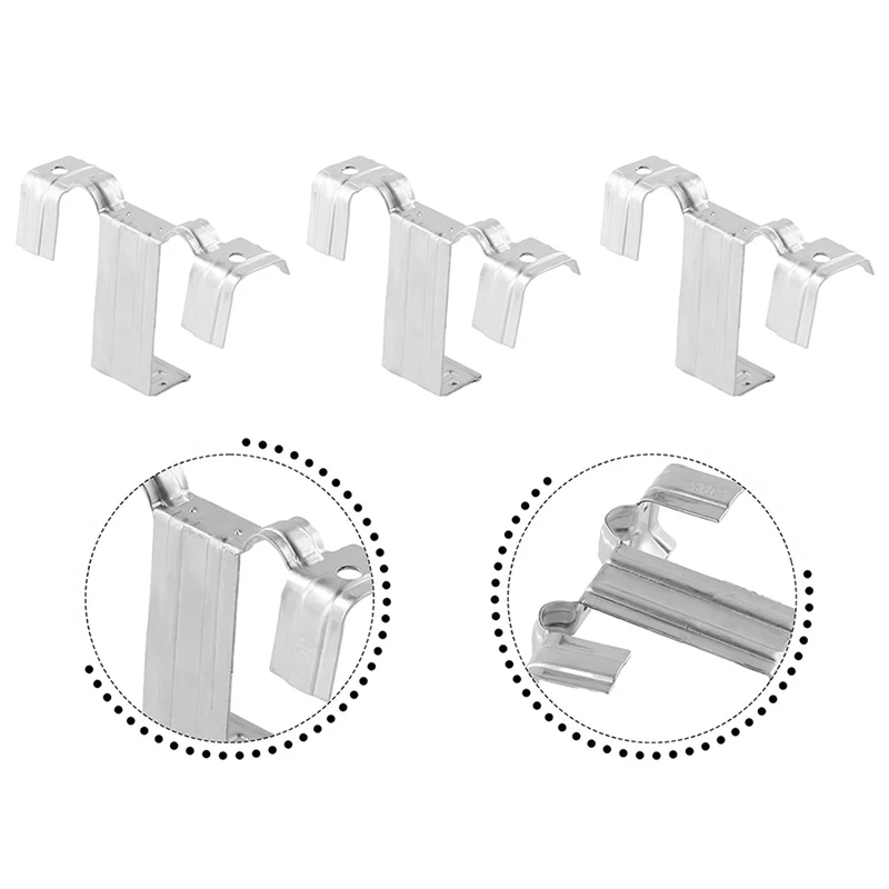 UISOLAR Factory 30mm 35mm 40mm Pv Modules Cleaning Clips Solar Panel Water Drainage Clips Water Drain for solar panel mounting