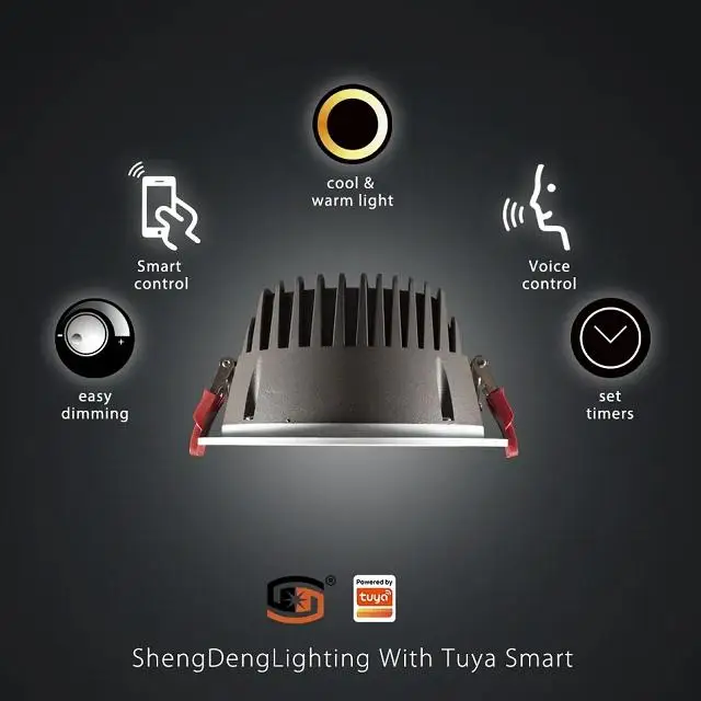 IP65 black white round waterproof surface mounted cylinder LED downlight cob suspended dimmable   down light