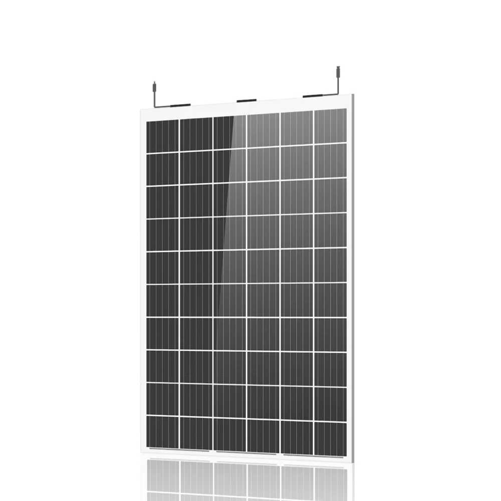 RIXIN 480 Вт BIPV Бескаркасный PV модуль Cdte силовое стекло солнечный