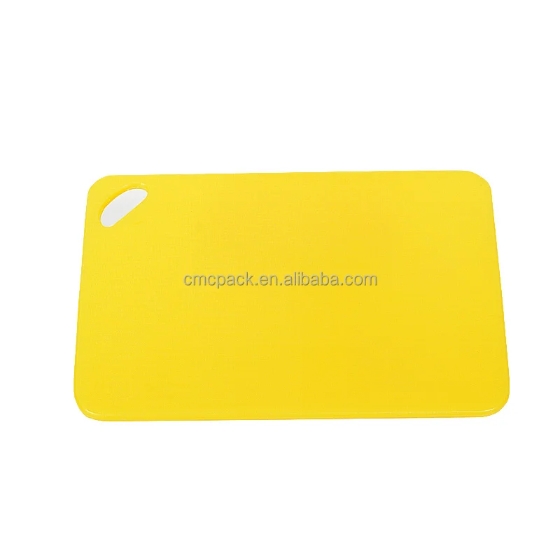 cutting board chopping block with easy grip handles  two side non slip plastic chopping board