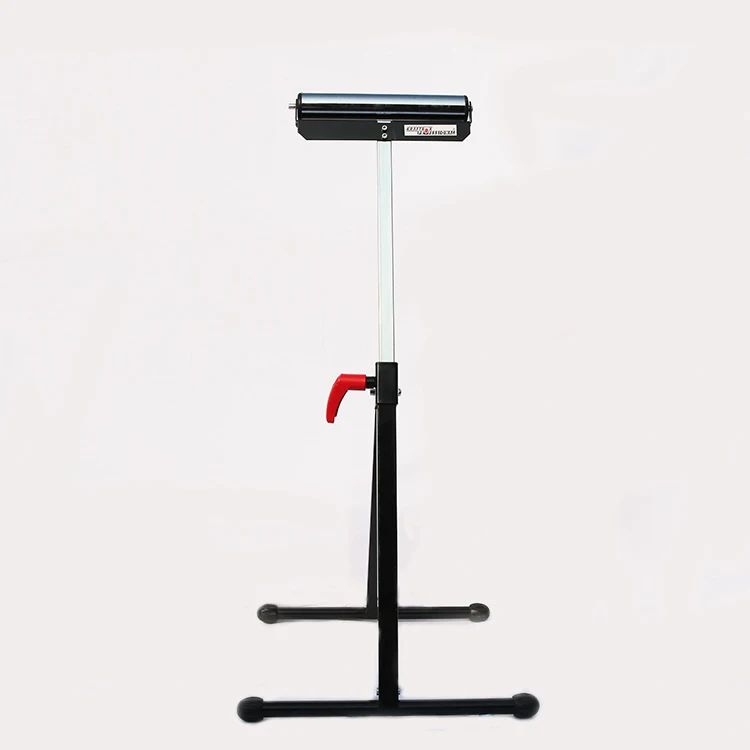 New design Adjustable Wood Work Support Folding Roller Stand For Factory