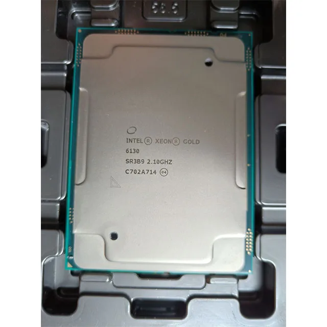 Hot selling Intel Xeon Gold 6130 CPU 16 core 32 thread 2.1ghz server Processor