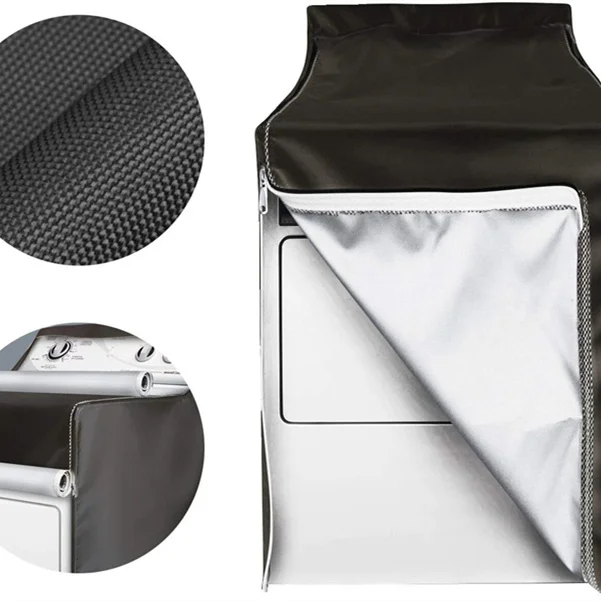 Hot Sales Black Square Oxford Cover for Washing Machine with Uv Resistant