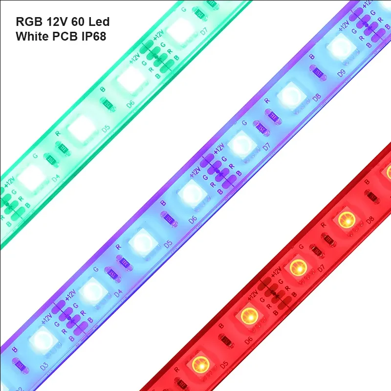 Распродажа 12 В RGB COB смарт-светодиодная лента гибкое приложение Wi-Fi Дистанционно управляемый 5050 2835 IP20 Bluetooth-переключатель для сада