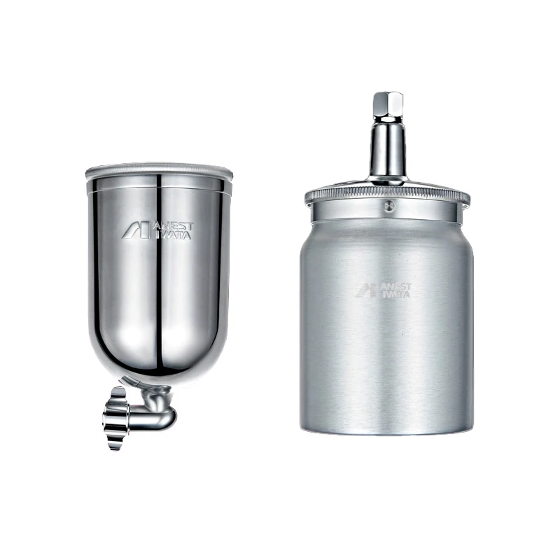 Japan ANEST IWATA upper and lower pot spray oil gun pot gun W71/77/101/200 paint paint can spray gun spray bottle