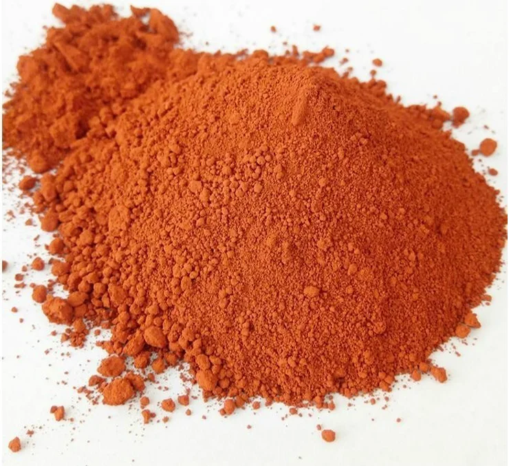 Iron Oxide Orange Inorganic Color Pigment for Coatings Leather Paints Ceramics Powder Glaze Stain