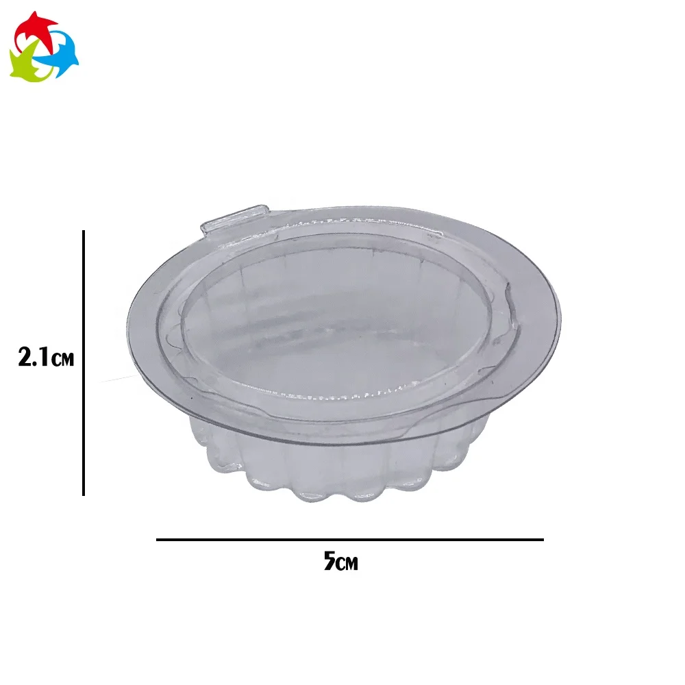 Clear PVC Wax Melts Packaging Clamshell