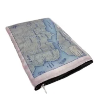 Factory Professional Custom Direct Sales 8*11inch Book Sleeve With Pocket, Zipper,Book Cover for Hardcover and Paperback