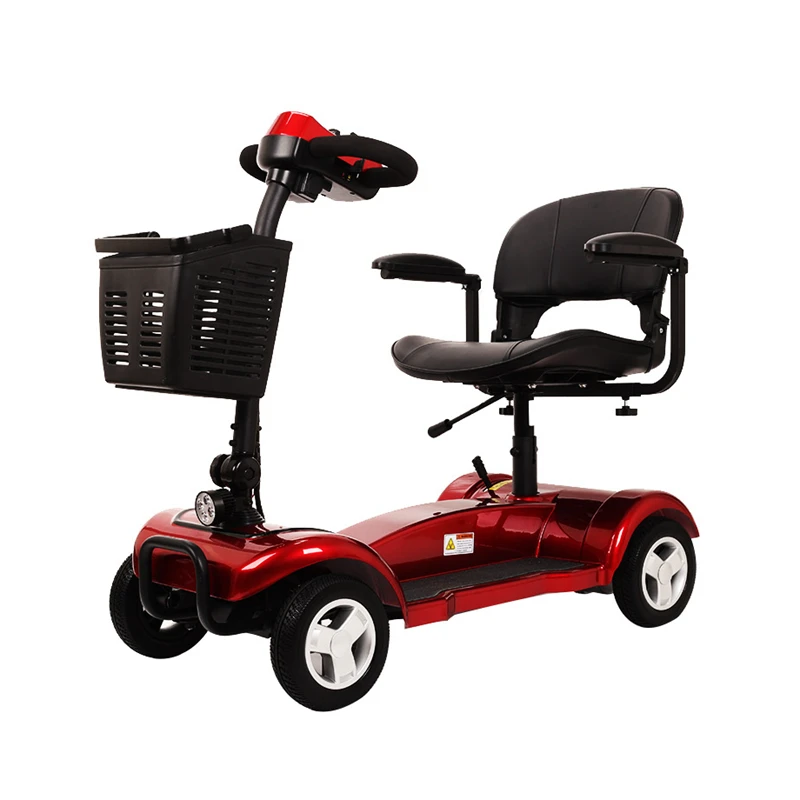 2024 Best Selling Folded Adults Sightseeing Mobility Electric Scooter For Disabled Elderly