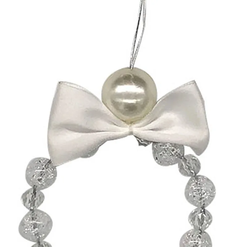 
Acrylic plastic electroplating pendant for Christmas Pearl 