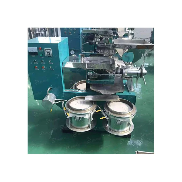 Mini 6yl 100 350kg/h palm thresher sunflower mustard peanut oil mill cold press oil machine for sale