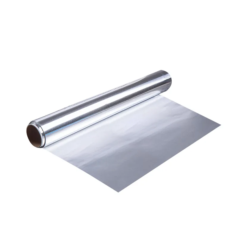 3M/5M/10M/20M Kitchen Use Recyclable Aluminum Foil Roll For Food Packaging Paper backed kraft korea aluminum foil