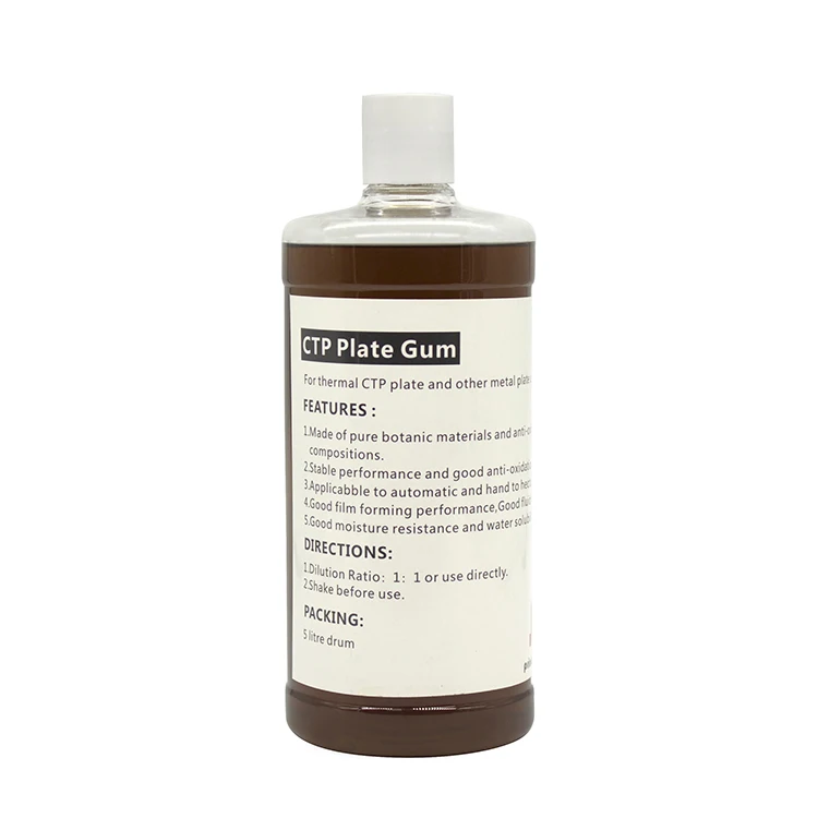 printing chemical ,Plate gum for Good anti-oxidation,customized colour