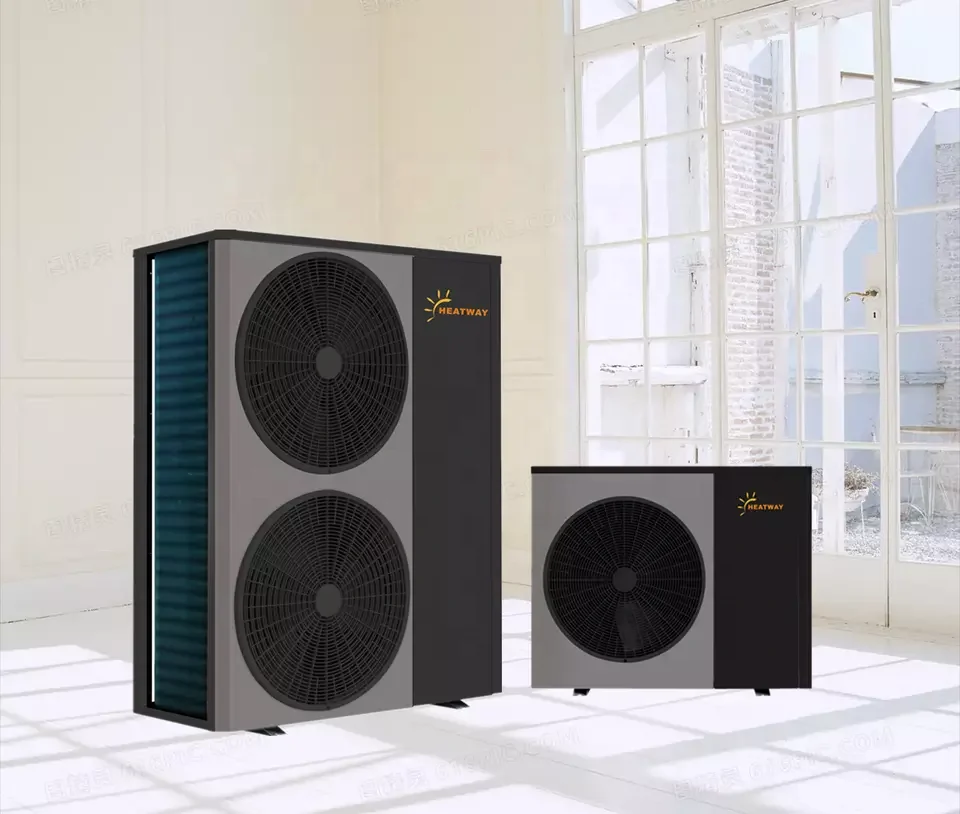 75C High Temperature Factory Price A+++ -25 Degree Full Dc Inverter Heat Pump R290 Controller Wifi Heat Pump Hot Water Heating