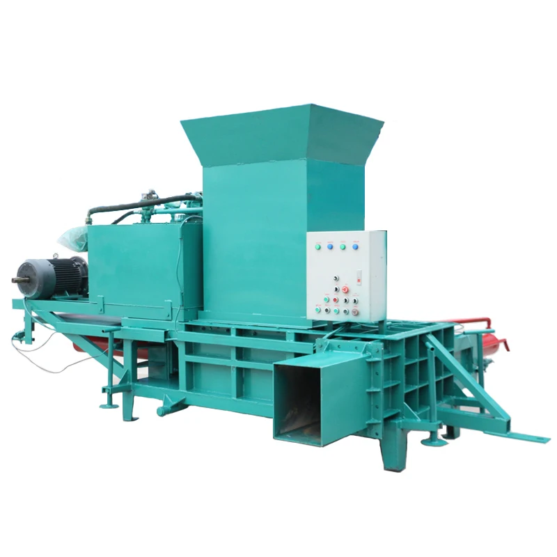 alfalfa Hay And Straw Baler Machine / Sawdust Wood Shavings Press Baler Machine for farming