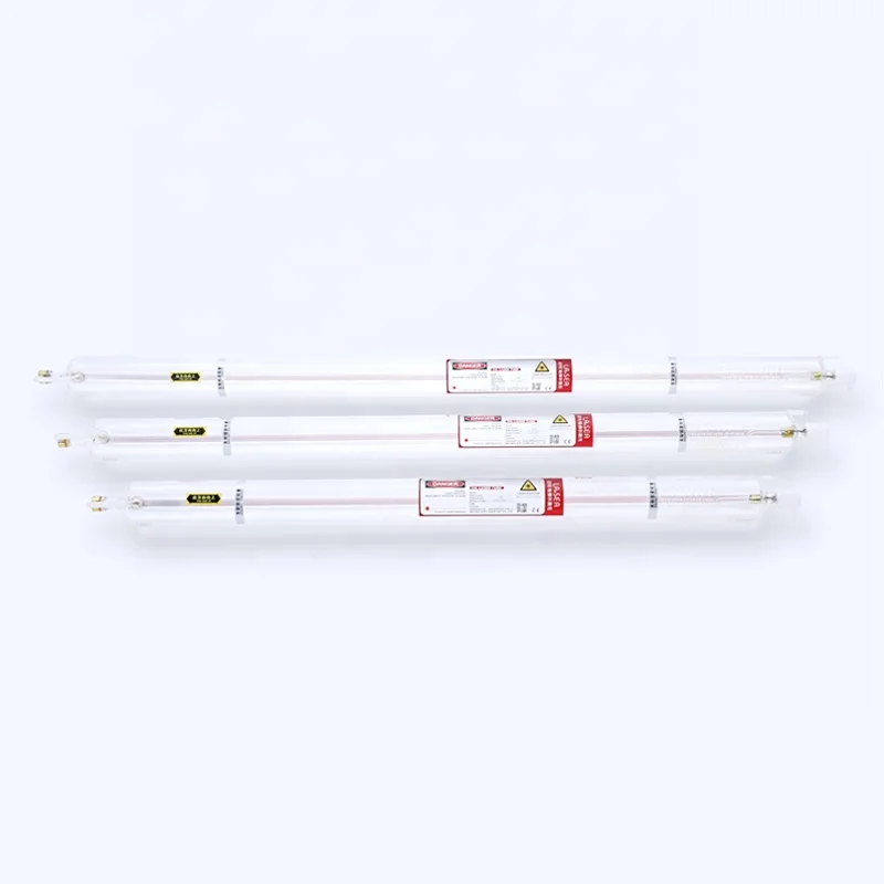 10000 hour CO2 laser tube EFR  F6 130W warranty 12 month  and max power 150W with long life time and high power