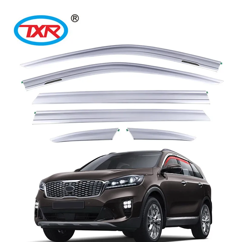 Window Deflectors vent sun door visor  for KIA SORENTO UM/PRIME XM/R BL/NAZA