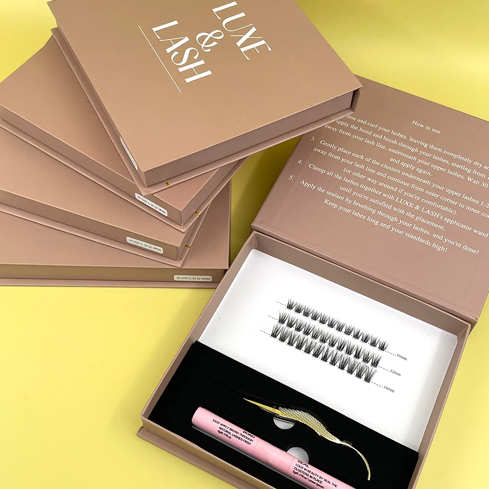 Self Grafting Lashes Handmade Individual Cluster Eyelash Extension Professional Segmented Eyelash