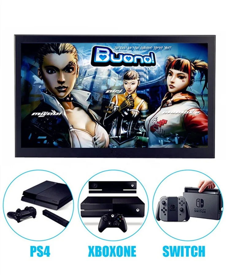 Whosale cheap HD monitor 15.6 inch 1920*1080 portable monitor