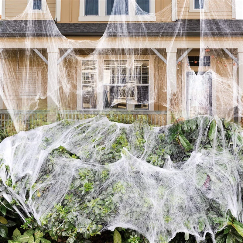 Halloween Decorations New Products Triangle Net Ghost Festival Outdoor Decorative Simulation Spider Web
