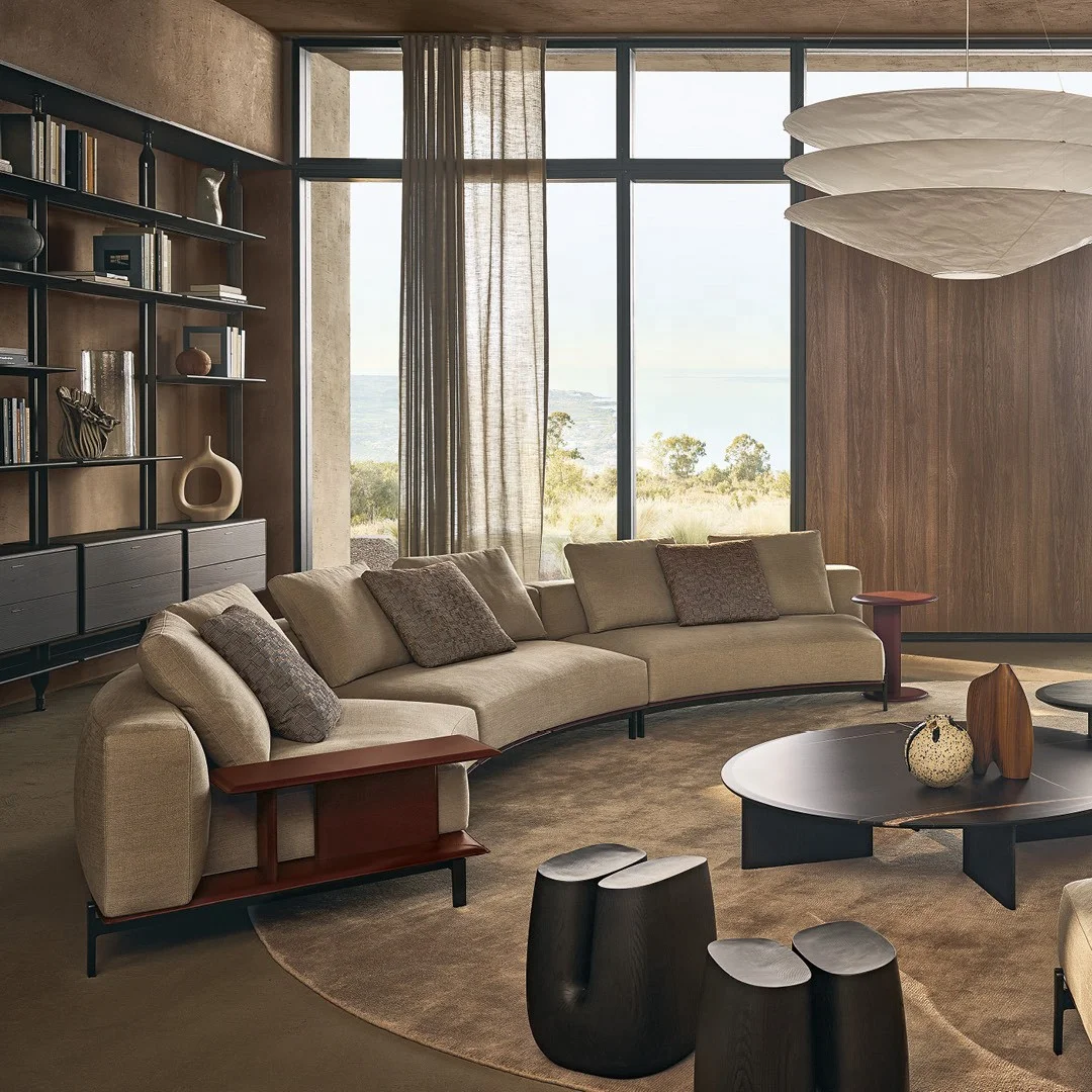 Sofa set luxury furniture italian design modern living room hotel lobby lounge modular sofa