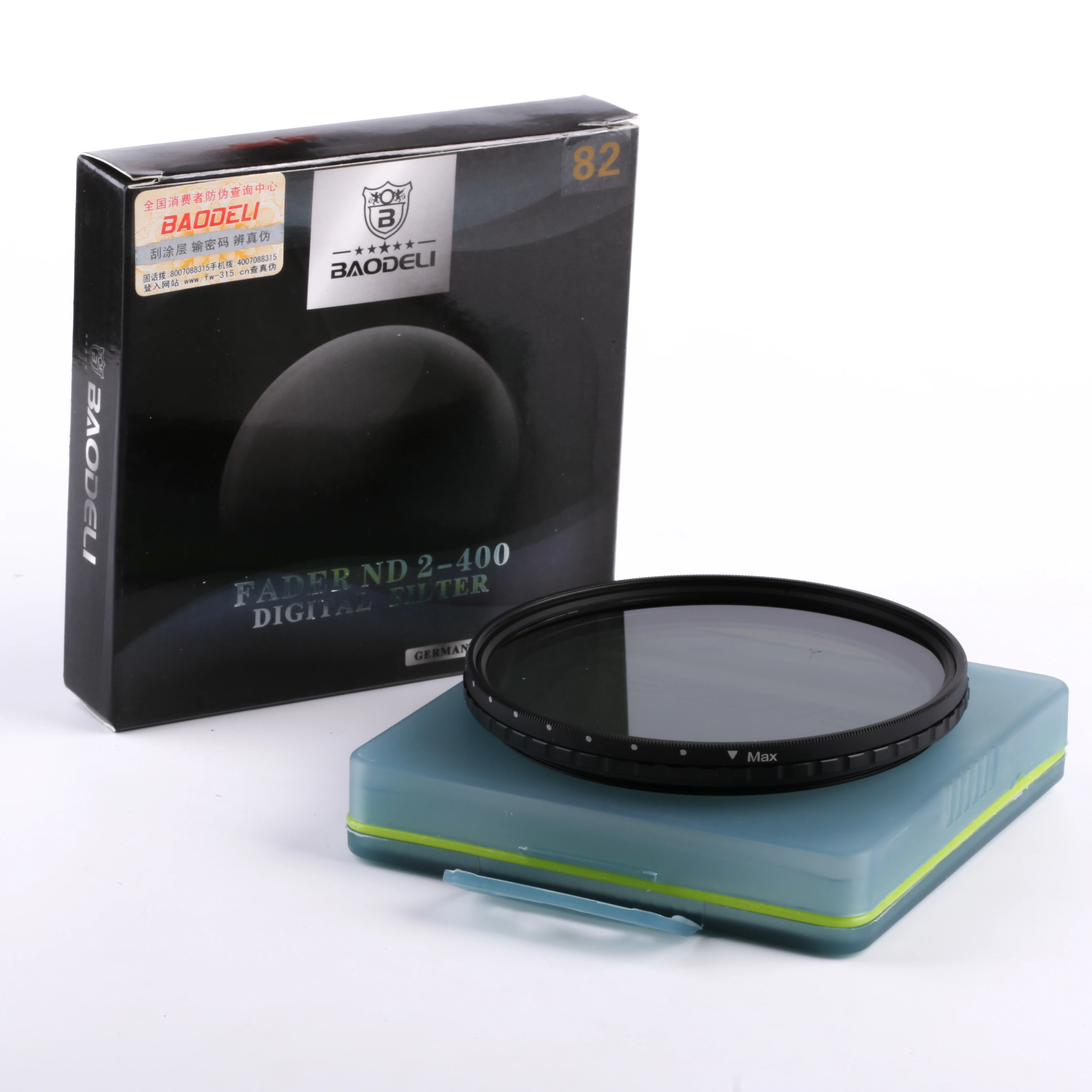 Baodeli 77Mm Neutral Density Slim Fader Nd Filter Camera Filter