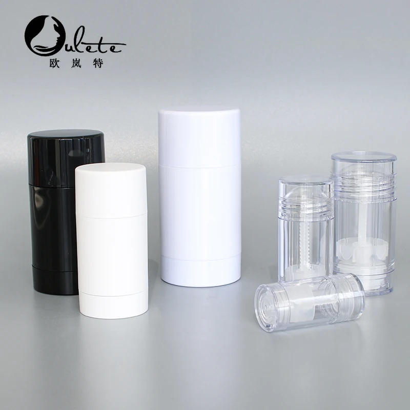 
30ml 50ml 75ml AS empty plastic deodorant stick packaging sunscreen stick container 