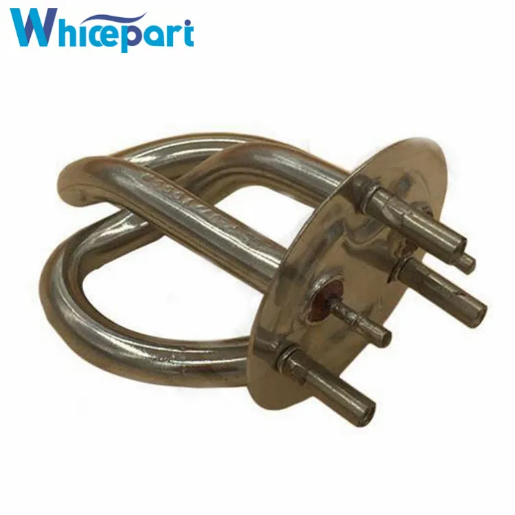 Лидер продаж, Электрический Серебряный цилиндрический нагревательный элемент 1000 Вт, чайник из нержавеющей стали, трубчатый нагреватель для воды