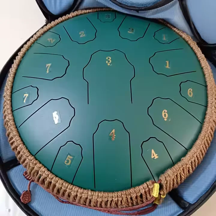 Wholesale High Quality Stock Musical Instrument Percussion 13 Inch 15 Note Professional Tongue Drum