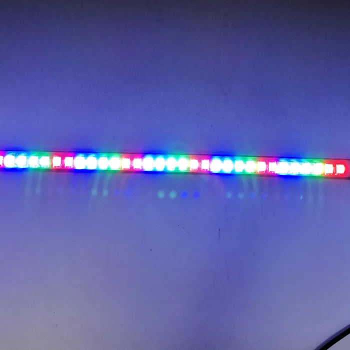 RGB 32LED Strip tail Light LED Turn Signal Brake Light and Running Tail Light for Car Motorcycle License Plate