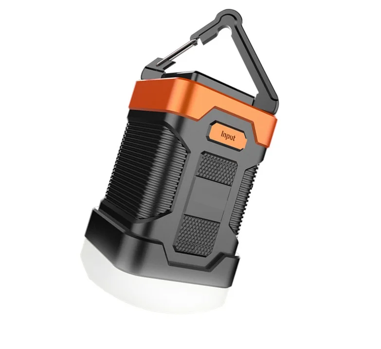 Rechargeable Waterproof Tent Light LED Camping Lantern Flashlight Power Bank With 5 Light Modes