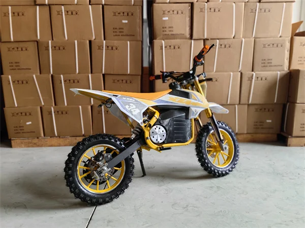 Wholesale Electric Pit Bike Electric Mini Dirt Bike 36v 500w 1 Piece For Kidsoradult