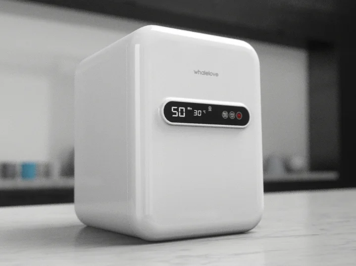 17L stainless steel inner LED touch screen baby milk bottle uv sterilizers and dryer