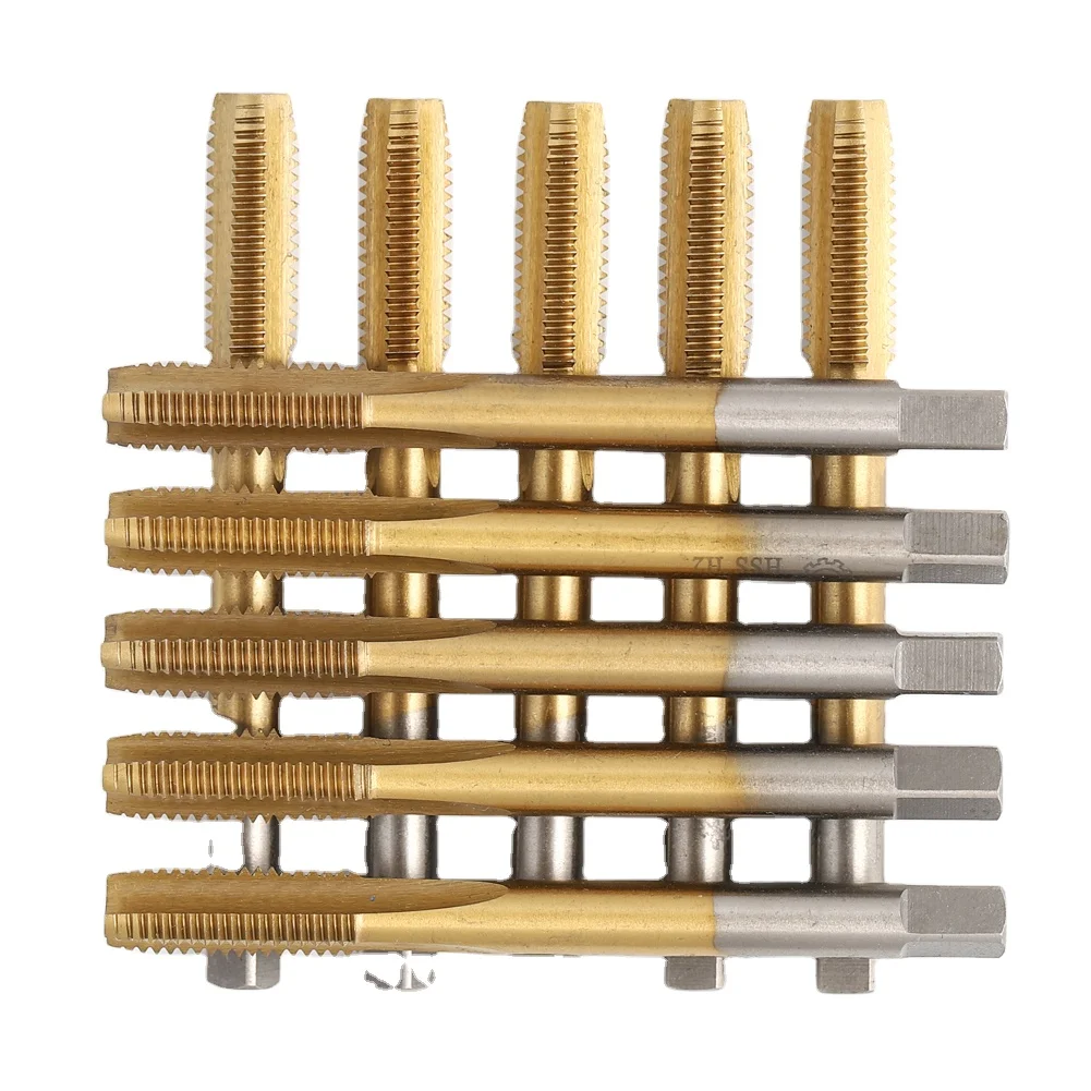 TG HSS M2 Titanium coated Straight Flute Machine Tap screw threading tapping